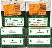 (6) 1lb. Boxes of 3" Trim HD Sq. Dr. Type 17