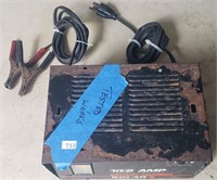 Battery Charger, Good Leads, Tested and Working