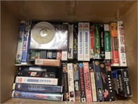 3 Boxes of VHS Tapes