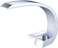 Wovier Chrome Bathroom Sink Faucet,Unique Design