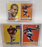 3-1957 Topps Football Cards