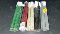 20 Containers Of Seed Beads