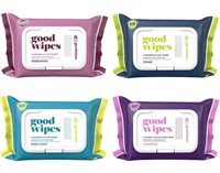 New Goodwipes Flushable & Plant-Based Wipes with
