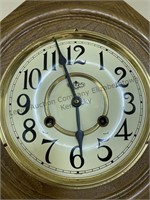 Regulator Mechanical Pendulum Clock, has key not