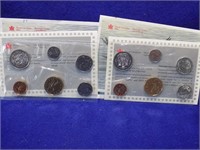 1989 & 1991 Uncirculated Coin Sets