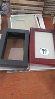 QTY MISC PICTURE FRAMES