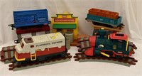 Vintage Playskool Express Train Set