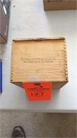 Old crayon etc box, St. Louis Crayon and Handle
