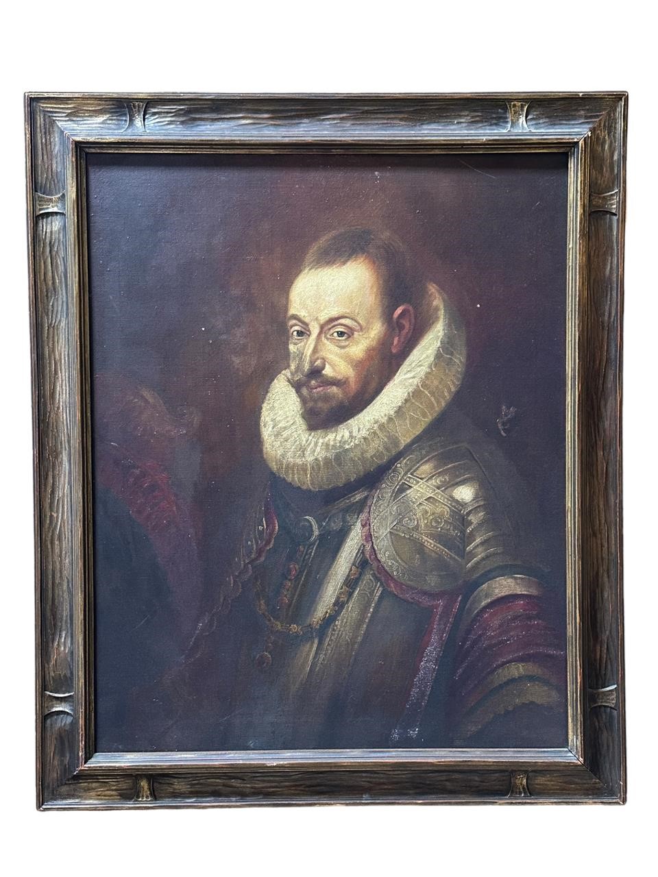 Antique Oil on Canvas of Marchese Ambrogio Spinola