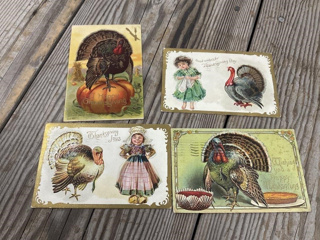 Early 1900’s Thanksgiving Postcards