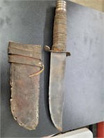 Knife with sheath 14 inch