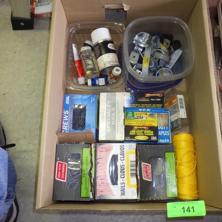 FISHING GEAR, TACKLE, TOOLS, HOUSEHOLD ITEMS