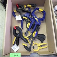 HAND CLAMPS- IRWIN, WOLFCRAFT & OTHERS