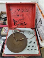 Vintage electric phonograph
