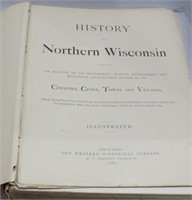 1881 HISTORY OF NORTHERN WISCONSIN*