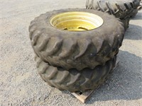(2) 420/90R30 Tires & Rims