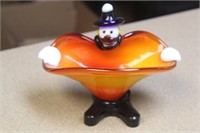 Murano clown ashtray