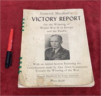 WW II Victory Report by Gen. Marshall