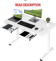 47.2x23.6 Desk with USB  Office  White
