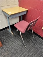 School Desk & Chair-Room 148