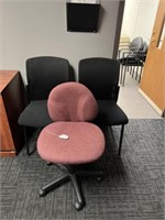 3 Office Chairs-Room 148