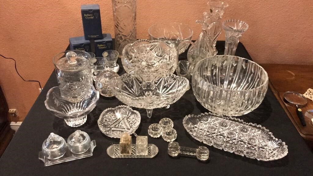 Cut Glass & Crystal Incl. Waterford