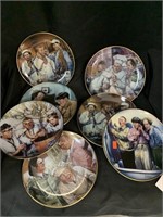 (7) 3 STOOGES COLLECTORS PLATES