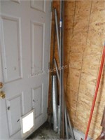 Lot of metal rods