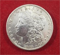 1885 Morgan Dollar BU