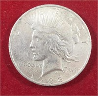 1923 Peace Dollar XF