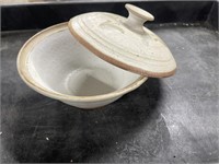 Pottery Bowl With Lid (Sign Jennifer 90)