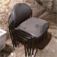 4 Stacking Chairs
