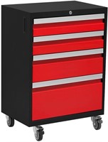 Bold Rolling Tool Cabinet, Red