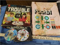 Part cheesy and trouble games and two DVDs