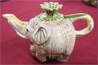 Jungle Spree Elephant/Palm Tree Teapot