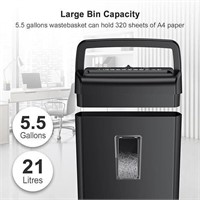 Bonsaii 10-Sheet Cross Cut Paper Shredder