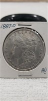 (1) 1887-O Silver One Dollar Coin