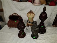 Lot of Home Decorative Lamps & Statues