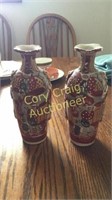 Ornate Ceramic Vases