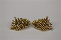 Tiffany & Co. 18k yellow gold Vintage Ear Clips