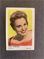 JUDY HOLLIDAY: Scarce MAPLE LEAF GUM Card (1960)