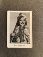 LENI RIEFENSTAHL: German Tobacco Card (1932)