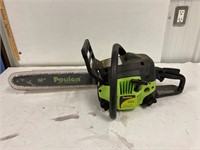 Poulan chainsaw. Couldn’t get it going.