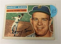 1956 Topps Harvey Kuenn #155