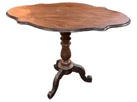 French Tilt Top Wood Table