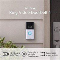 Ring Video Doorbell 4 – improved 4-second color vi