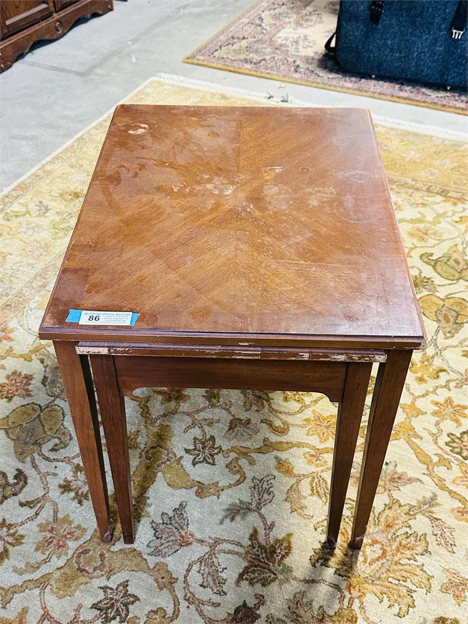 Set of Wooden Nesting Side Tables