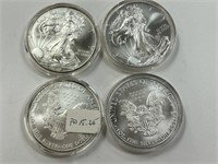 5 Silver Eagles