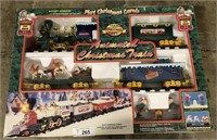 North Pole Toy Shop Animated Train Set.