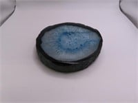 4.25" Blue Polished Geode Rock
